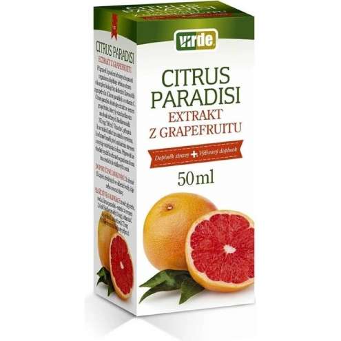 VIRDE Citrus paradisi экстракт из грейпфрутовых косточек, 50 мл